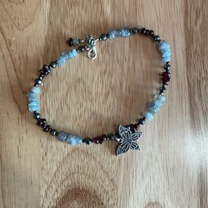 Butterfly anklet